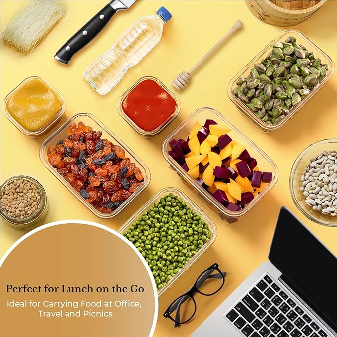 Chef's Path Ultra Large - 48 Pack Food Storage Containers | Kitchen and Pantry Organization Canisters for Cereal, Dry Food, Flour and Sugar, BPA Free, Includes 24 Labels