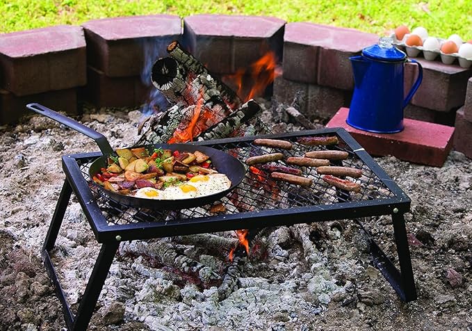 Lodge Manufacturing Company carbon steel skillet, Black/Orange, 12-Inch