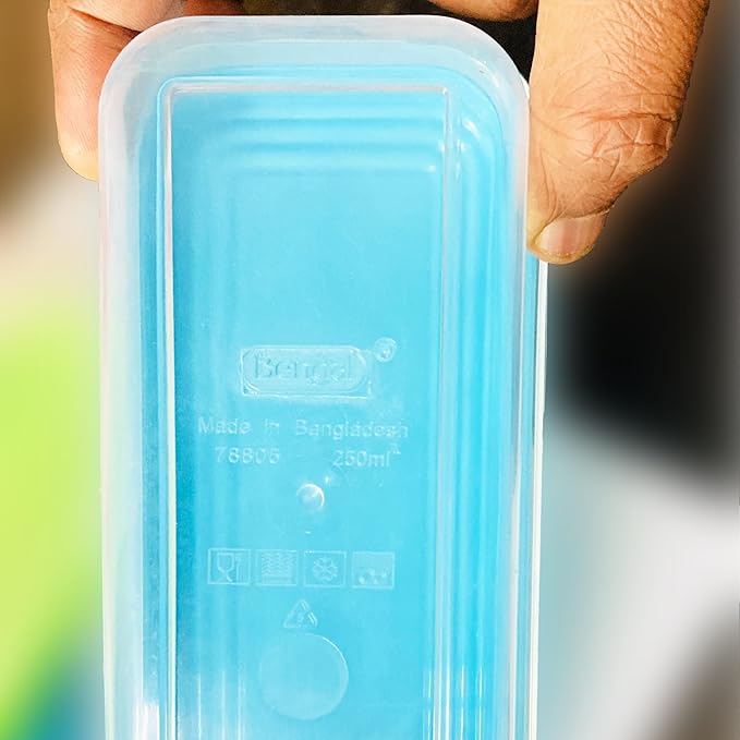 ARSUK Small Food Storage Containers with Lids 8.5 fl oz, 8-Pk - 1 Cup Plastic Reusable Storage Containers for Sauce, Sides, Snacks, Meal Prep - Leakproof - Microwave, Freezer & Dishwasher Safe