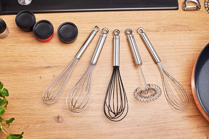 Rösle Stainless Steel Balloon Egg Whisk, 7 Wire, 6.7-inch