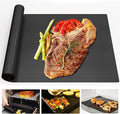 UBeesize 13x90 Inch Grill Mats Roll for Outdoor Grill- Heavy Duty Non-Stick BBQ Grilling Mat & Oven Liner, Reusable, Easy to Clean - Cut to Custom Fit Oven, Gas, Charcoal, and Electric BBQ