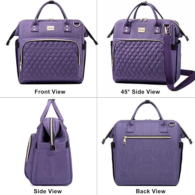 Artelaris Insulated Lunch Bag for Women Men, Large Reusable Lunch Box, Adult Leakproof Cooler Tote Bags Adjustable Strap for Work Picnic（16 Liters）