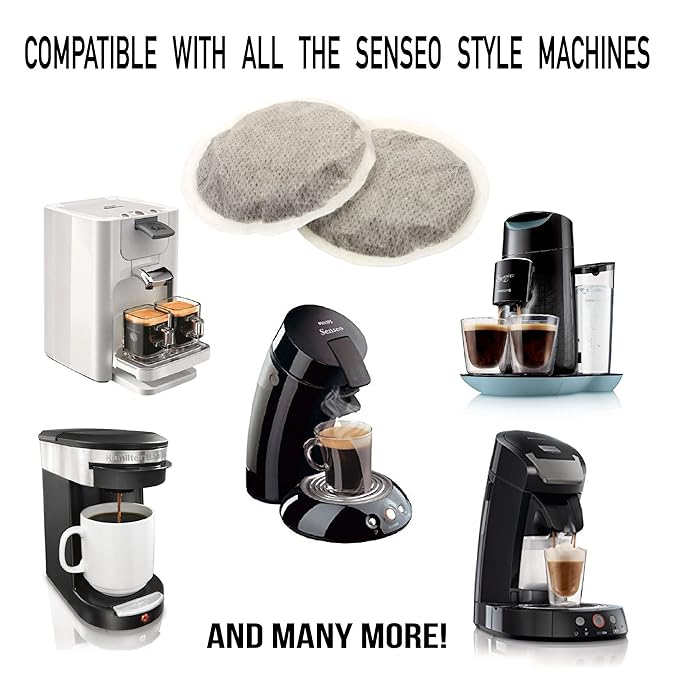 Italian Coffee For Espresso Lovers Italian Coffee pads compatible with Senseo machines (3 Flavors mix, 54 pads)