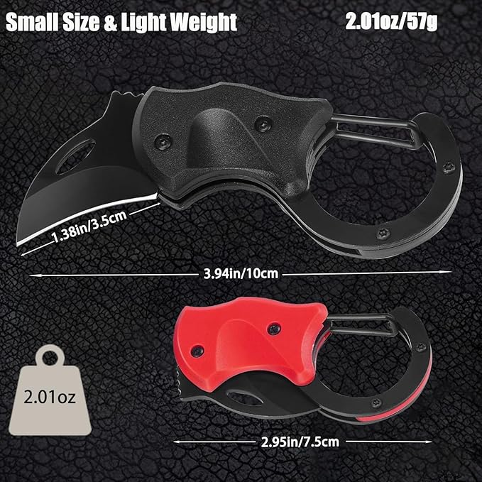 2 Pack Small Pocket Knife Fathers Mothers Dad Mom Day Gifts for Men Women from Daughter Wife Husband Son, EDC Knives Anniversary Birthday & Christmas Gifts for Him Her, Cool Gadgets Stocking Stuffers