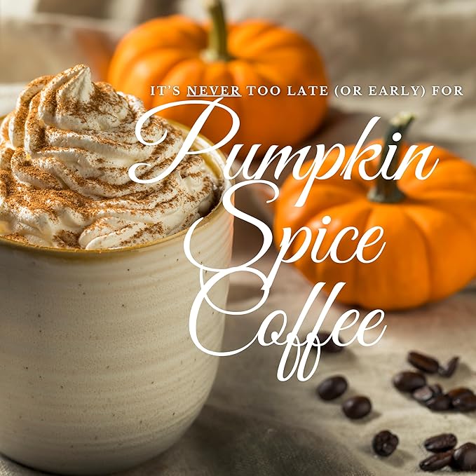 New England Coffee Pumpkin Spice Medium Roast Ground Coffee, 11oz Bag (Pack of 3)
