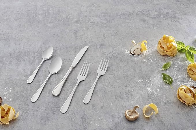 Oneida Flight Everyday Flatware Dinner Knives, 1.00 LB, Metallic