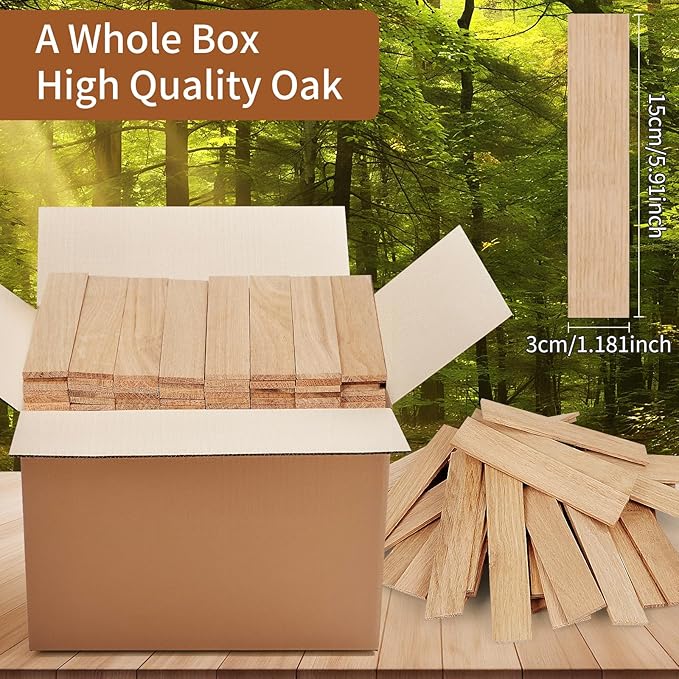 Kiln Dried Oak Smoking Wood Chips - 100% Natural BBQ Grilling Smoker Wood for Meat, Pizza Ovens & Grill | Quick Light Fire Starter for Tabletop Fire Pits, Solo Stoves & Bonfires | 10 LB