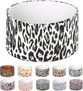 Silicone Boot for Stanley Quencher Tumbler 20/30/40 oz &IceFlow 20/30oz,Owala 24/40 oz Cup Cheetah Boot Sleeve 40oz Bottom Protector for Bottom Size 2.8-2.95" Cups & Bottles BPA-Free(White Leopard)