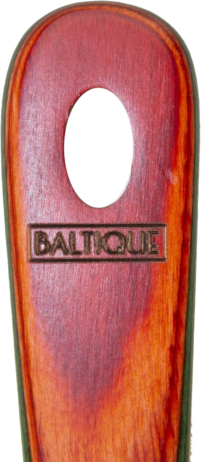 Totally Bamboo Baltique Marrakesh Collection 12-1/2" Wooden Slotted Spatula, Safe for Nonstick