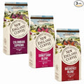 New England Coffee Variety Pack - Breakfast Blend/Colombian Supremo/Donut Shop, 11oz Bag (Pack of 3)
