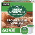 Green Mountain Coffee Roasters Brown Sugar Crumble Keurig Single-Serve K-Cup pods, Medium Roast Coffee, 60 Count (6 Packs of 10)