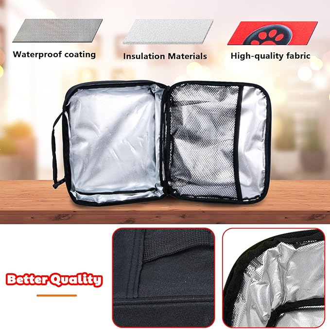 Hap Tim Insulated Lunch Bag for Boys, Reusable Lunch Box for Women & Men, Lunchbox for Girls, Portable Lunchbag（18654-YX）