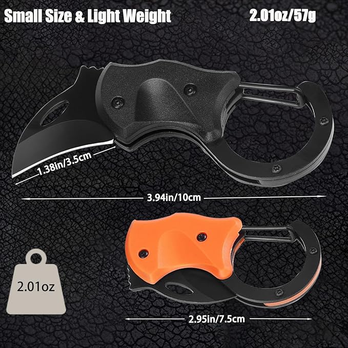 2 Pack Small Pocket Knife Fathers Mothers Dad Mom Day Gifts for Men Women from Daughter Wife Husband Son, EDC Knives Anniversary Birthday & Christmas Gifts for Him Her, Cool Gadgets Stocking Stuffers
