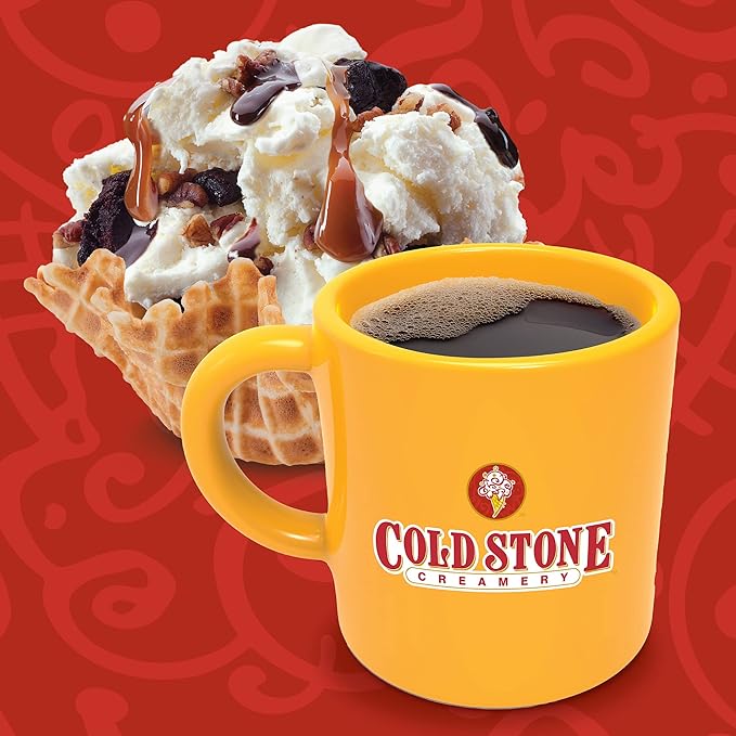 Cold Stone Creamery Beverages Founder's Favorite Ice Cream Flavored Coffee Pods, Compatible with K Cup Brewers Including 2.0, 40 Count