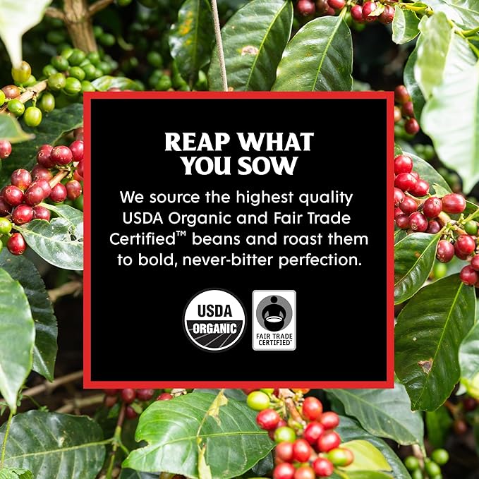 Death Wish Coffee, Whole Bean Espresso Roast - Organic, Fair Trade, Arabica and Robusta Coffee Beans, 14 ounce (Pack of 2)