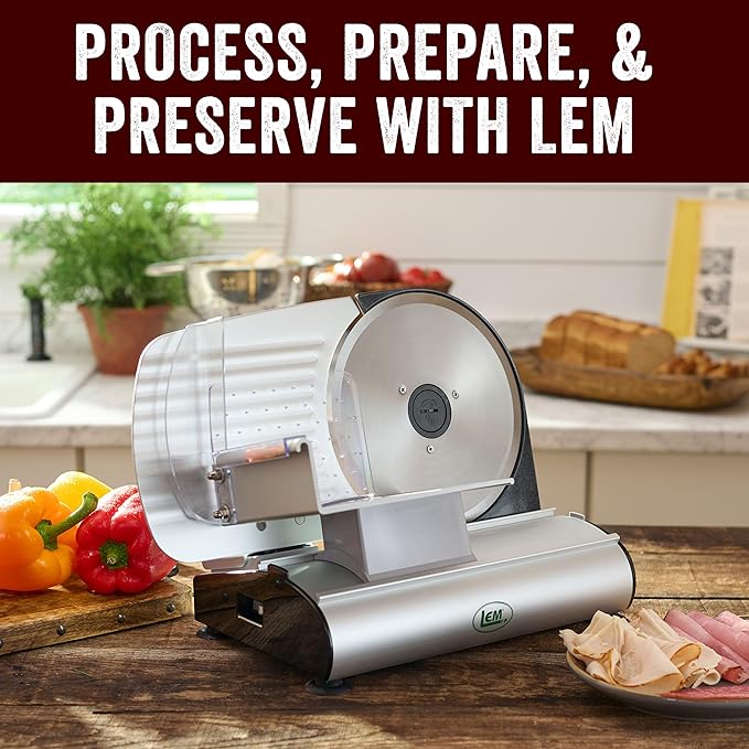 LEM Mighty Bite 8.5" Meat Slicer
