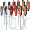 Digital Thermometer Food Meat Candy Water Immediate Read Thermometer for Kitchen Cooking(12 Pcs)