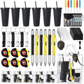Baby Shower Prizes for Men - 6 Pack Complete Game Prize Set for Dad & Male Guests - Includes Survival Card Tool, Tape Measure, Bottle Opener Keychain, Plastic Cups, Pen, Screwdriver & Gift Bags