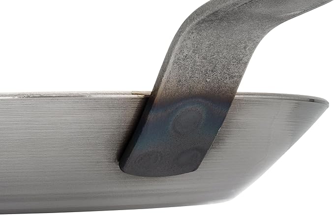 Matfer Bourgeat Black Carbon Steel Frying Pan, 15 3/4"