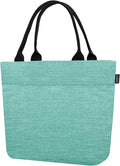 Aosbos Lunch Tote Bag, Insulated Lunch Box for Women, Leakproof Lunch Cooler Purse for Work, Green