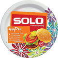 Solo Anyday 10" Paper Plates, Mega Pack of 100ct