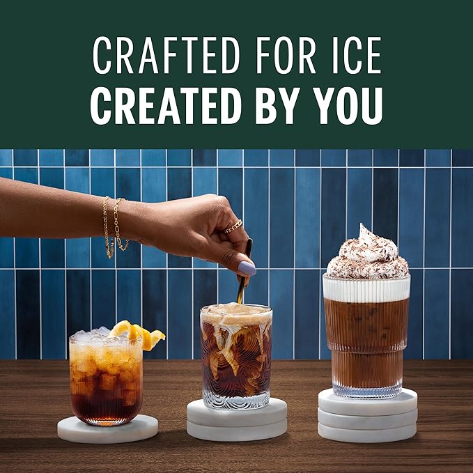 Starbucks by Nespresso Vertuo, Iced Blond Roast Coffee, 32-count Coffee Pods, Brews 2.7 oz.