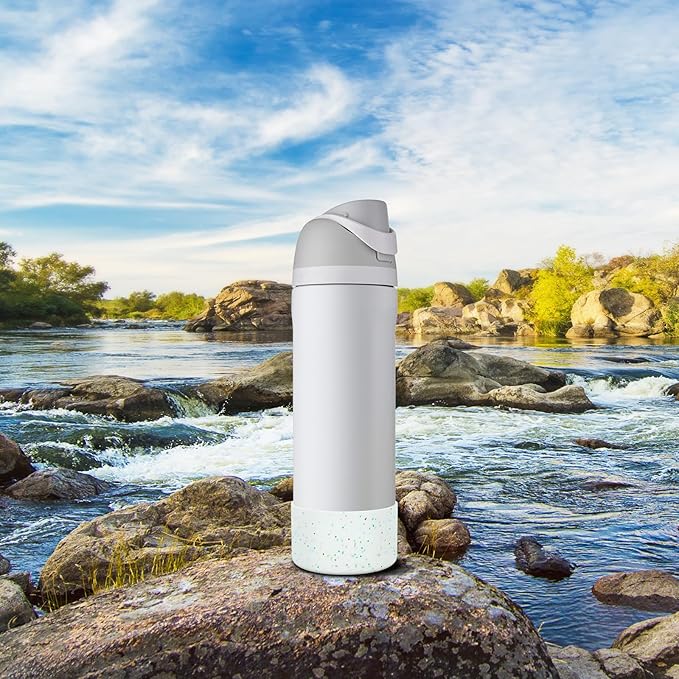 2 PCS Glitter Silicone Boot for Owala Water Bottle, Anti-Slip Protective Sleeve for FreeSip/Twist/Flip Stainless Steel Water Bottles Accessories