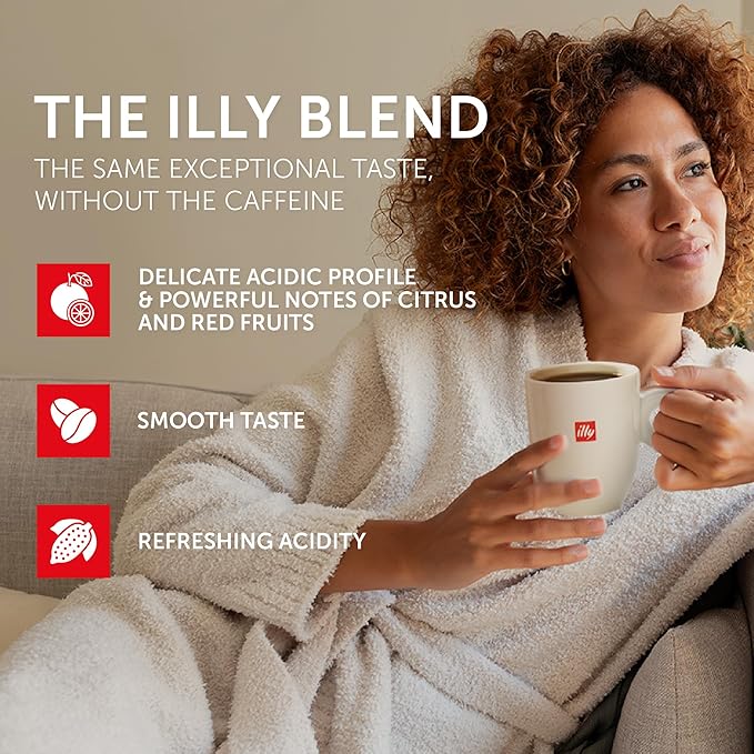 Illy Coffee K Cups - Pods For Keurig Machines – Colombia Medium Roast – Notes of Fruit - Bold, Flavorful & Full-Bodied Flavor - No Preservatives – 10 Count, 6 Pack