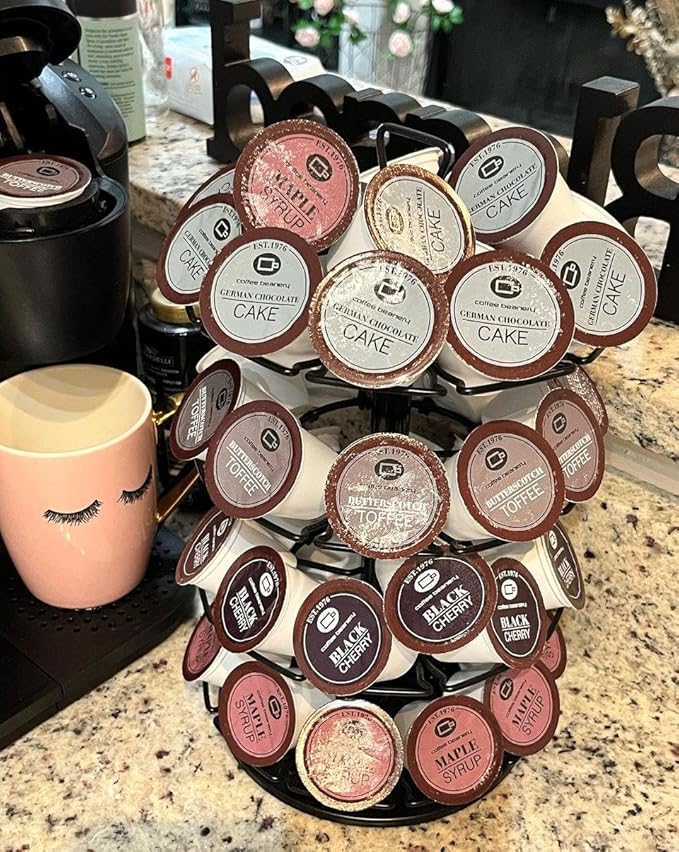 Maple Syrup Coffee Pods by Coffee Beanery | 48ct Bulk Flavored Coffee Pods Medium Roast Coffee Pods| 100% Specialty Arabica Coffee| Gourmet Coffee Pods
