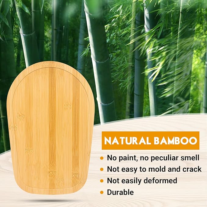 Bamboo Mixer Slider Mat for Kitchen Aid Artisan Mini 3.5 Quart Tilt-Head Stand Mixer, Sliding Board Kitchen Appliance Storage Attachments, Countertop Moving Tray Accessories for Kitchen Aid