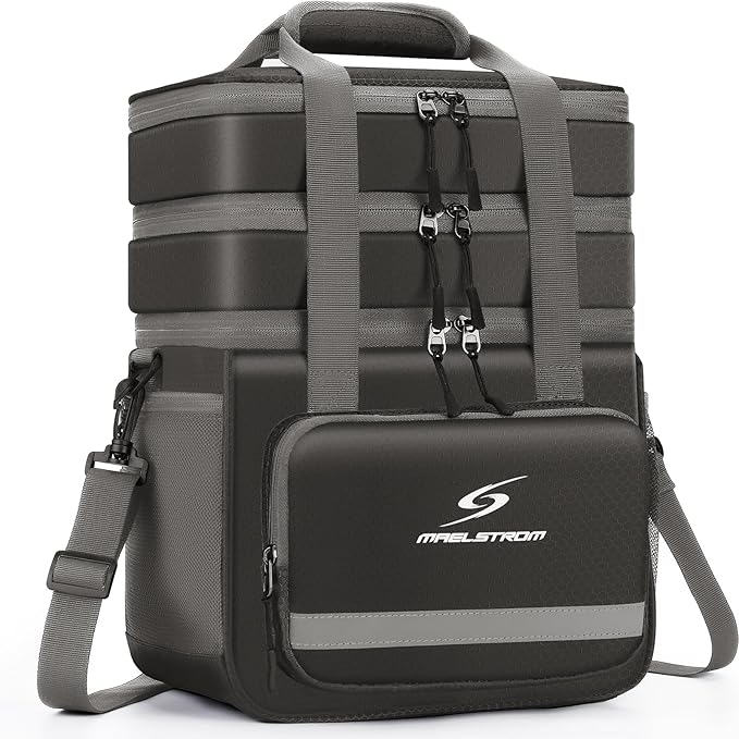Maelstrom Lunch Box for Men,Insulated Lunch Bag Women/Men,Leakproof Lunch Cooler Bag, Lunch Tote Bag