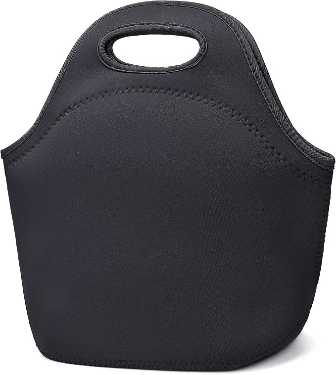 Neoprene Lunch Bag for Women Insulated Lunch Tote Bags Washable Lunch Container Box for Work Picnic Lightweight Meal Prep Bags for Men
