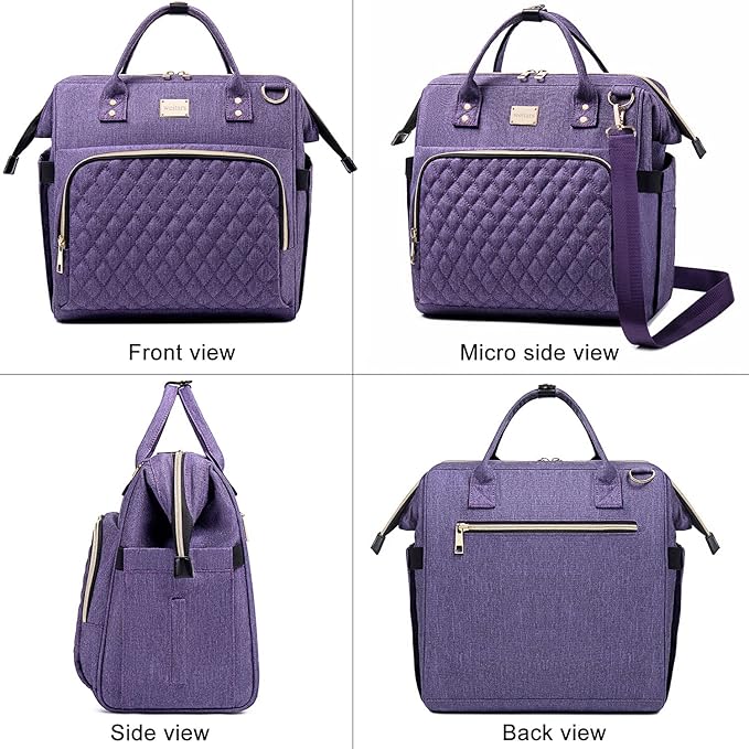 Weitars Lunch Bag for Women Cute Lunch Bag For Work,Insulated LunchBox Lunch Purse Leakproof Wide-Open Lonchera Lunchbag Lunch Tote With Pockets And Adjustable Strap For Office Picnic Beach