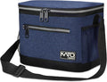 Tirrinia Insulated Lunch Box for Men/Women, Leakproof Lunch Bag for School Work, Large Lunch Tote Kids Boys Girls Student Back to School, Soft Cooler Office Picnic Beach Camping for Adults,Dark Blue