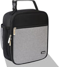 Lunch box Lunch bag for men women Insulated Lunchbox Lunch bags for Work Picnic Travel (Thicken grey)