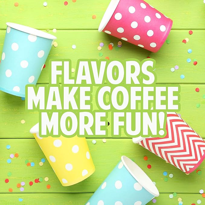 Coffee Pod Variety Packs Flavored Sampler, Assorted, Compatible with 2.0 K-Cup Brewers, Variety Pack, 52 Count (Pack of 1)