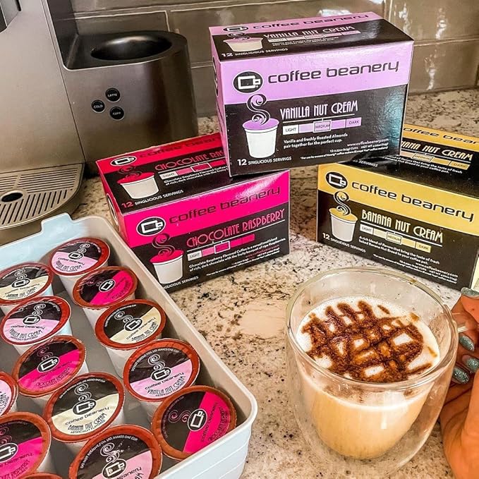 Decaf Chocolate Raspberry Single Serve Coffee Pods | 12ct | SWP Decaf Coffee | Gourmet Flavored Coffee
