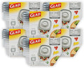 GladWare Home Entree Food Storage Containers, Medium Square Holds 25 Ounces of Food, 5 Count Set |With Glad Lock Tight Seal, BPA Free Containers and Lids
