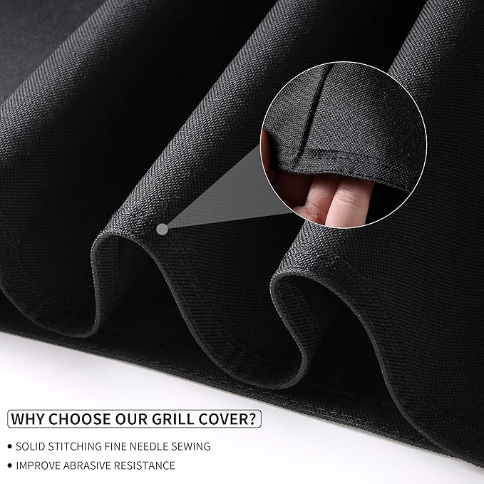 SUPJOYES Grill Cover for Traeger Pro 22 Series Wood Pellet Grill, Heavy Duty Waterproof BBQ Accessories for Traeger 22 Series, Outdoor Full Length Smoker Cover