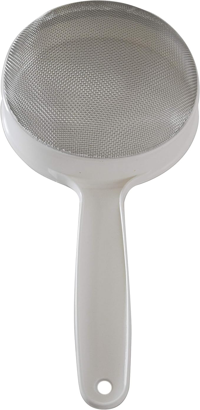 Norpro 2135 Stainless Steel Strainer, 5", White