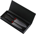 Kyocera Innovation Series 2Piece Ceramic Knife Gift Set, Black Handle, Black Blade
