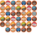 Two Rivers Coffee Decaf Flavored Coffee Pods Compatible with Keurig K Cup Brewers, Assorted Variety Pack Decaffienated Flavored Coffee, 40 Count