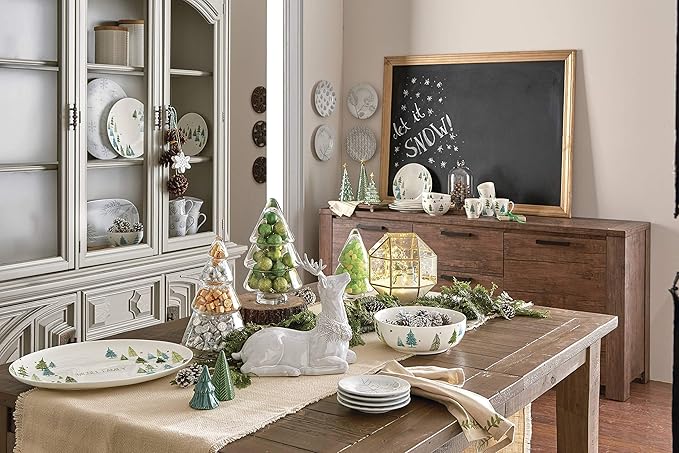 Lenox 882060 Balsam Lane Serving Turkey Platter, Christmas Hosting