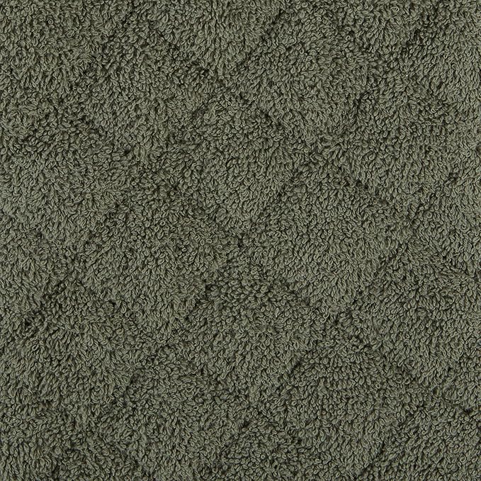 DII Basic Terry Collection 100% Cotton Quilted, Oven Mitt, Artichoke, 2 Piece