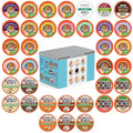 Flavored Decaf Coffee Pods Variety Pack Compatible with Keurig K Cups Brewers, 36 Count, Assorted Decaffeinated Flavored Coffee Sampler(Pack of 1)