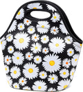 Neoprene Lunch Bag for Women Insulated Lunch Tote Bags Washable Lunch Container Box for Work Picnic Lightweight Meal Prep Bags for Men