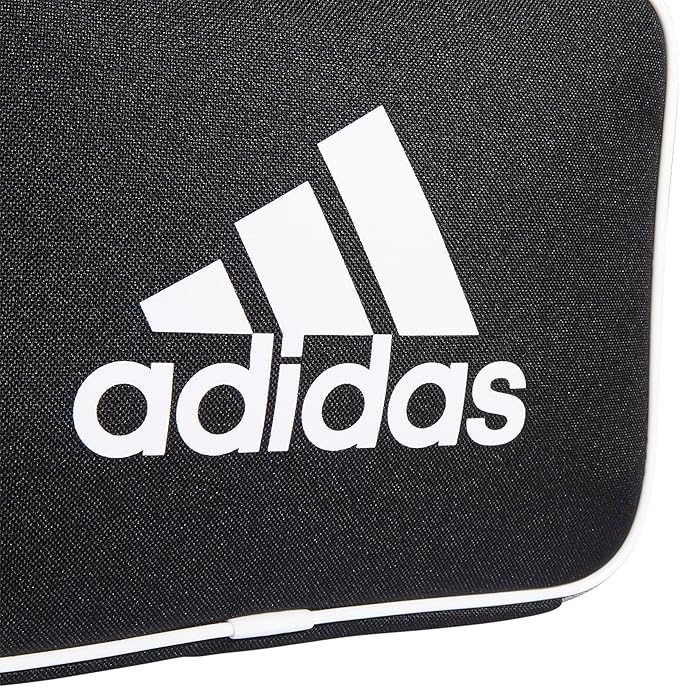 adidas Unisex Foundation Insulated Lunch Bag, Black/White, ONE SIZE