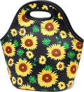 Neoprene Lunch Bag for Women Insulated Lunch Tote Bags Washable Lunch Container Box for Work Picnic Lightweight Meal Prep Bags for Men