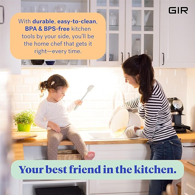 GIR: Get It Right 3-Piece Ultimate Silicone Kitchen Utensils Set - Spatula, Flip & Spoonula - Non toxic Cooking Utensils for Nonstick Cookware, Cooking and Baking - Sprinkles