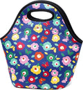 Neoprene Lunch Bag for Women Insulated Lunch Tote Bags Washable Lunch Container Box for Work Picnic Lightweight Meal Prep Bags for Men